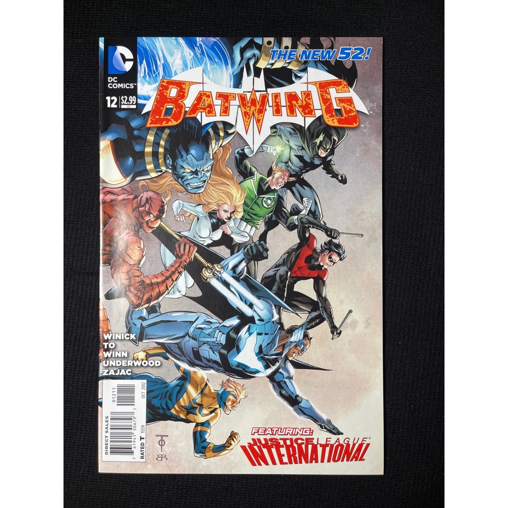 Batwing 12 The New 52 DC Comics Featuring Justice‎ League International